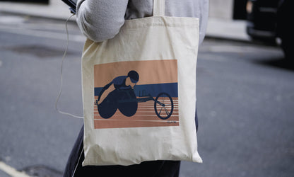 Tote bag ou sac d'athlétisme handisport "paralympics"