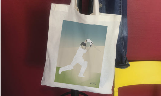 Tote bag or Cricket bag “Cover drive”