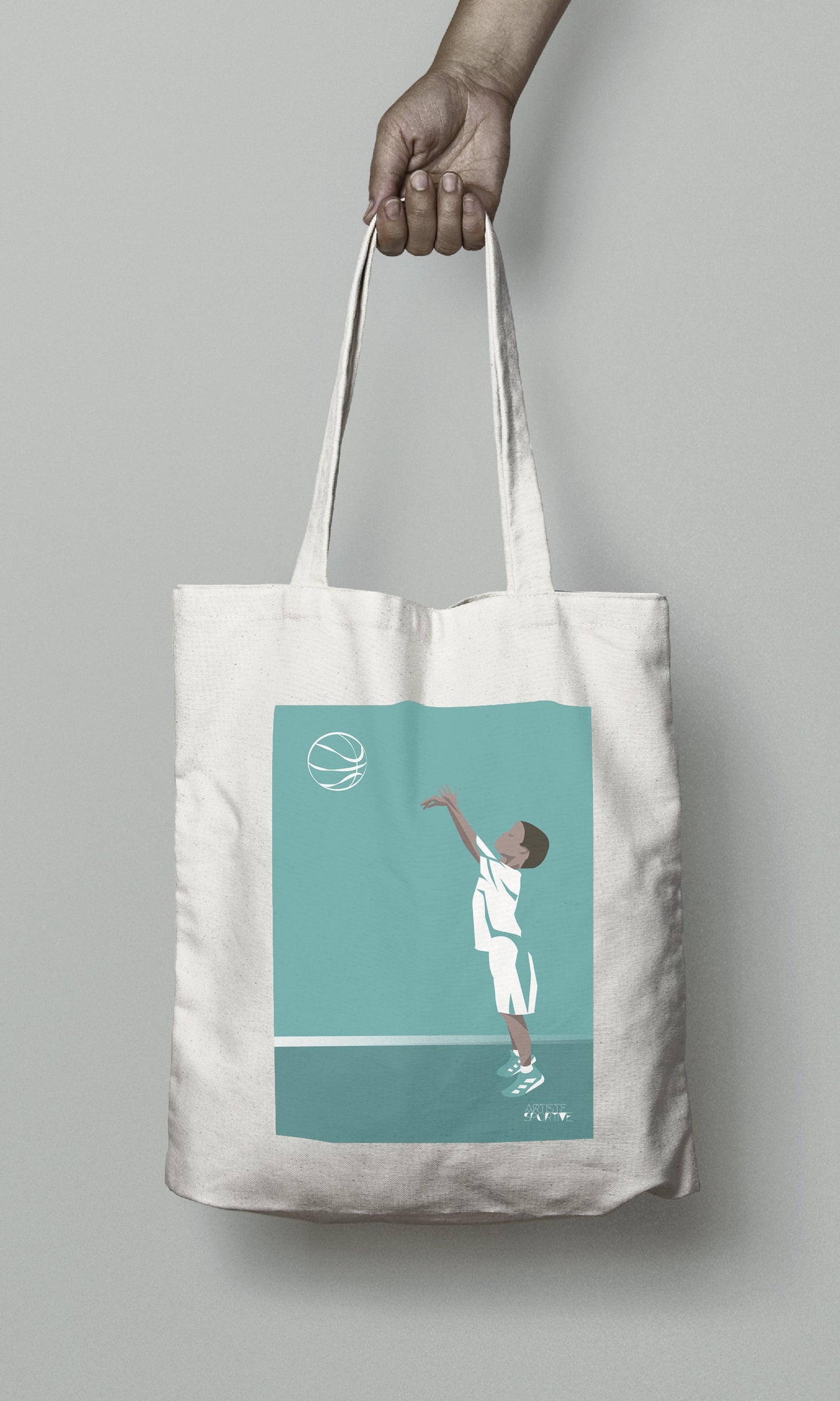 Tote bag ou sac "Basketball boy"