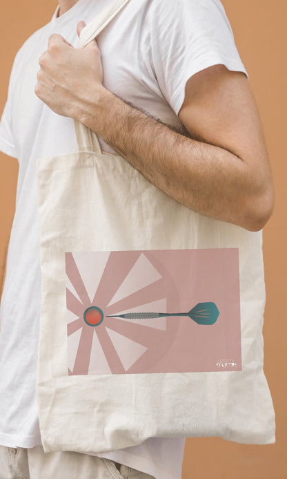 Tote bag or bag “Darts”