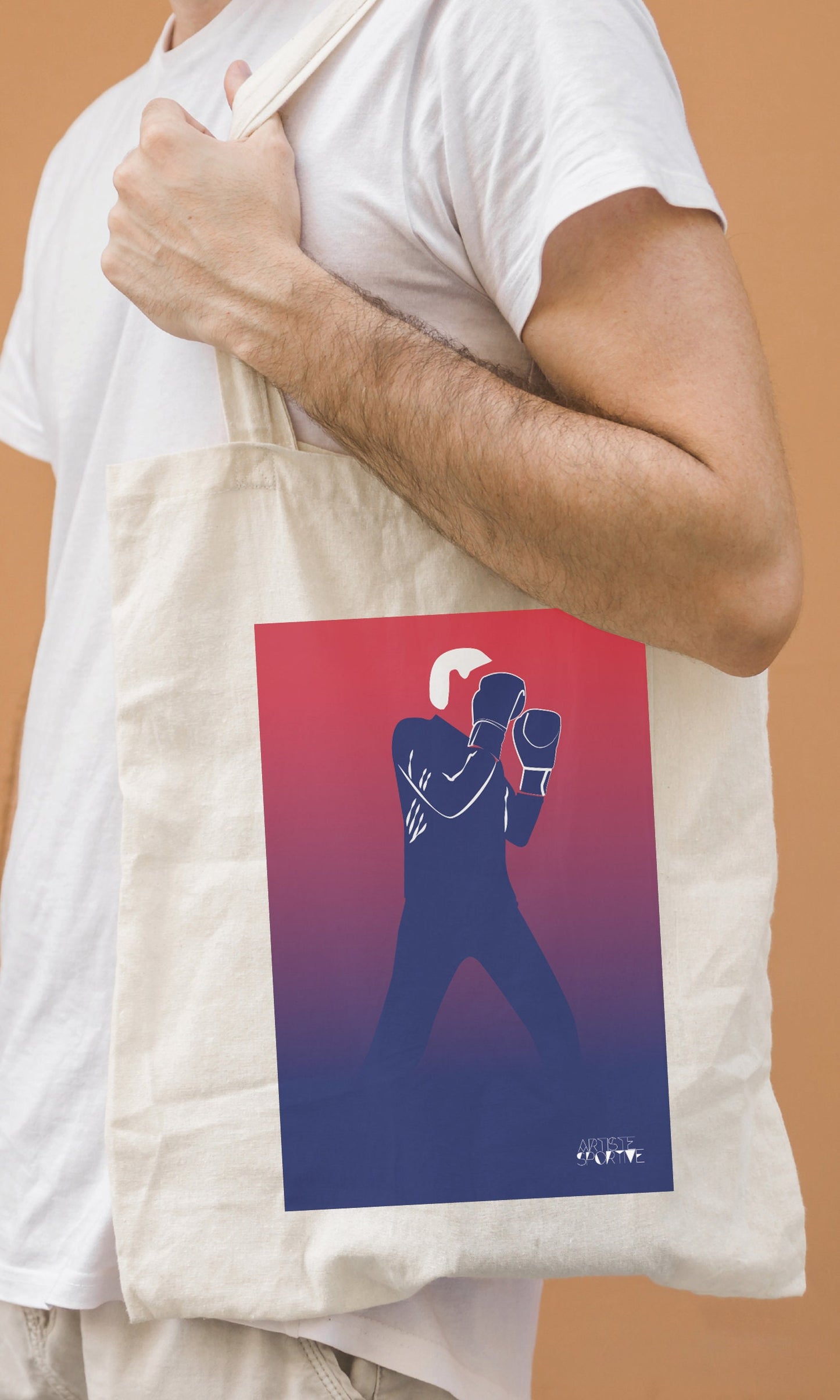 Tote bag ou sac boxing "Sur le ring "