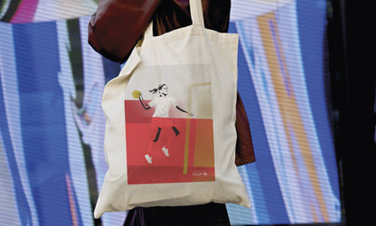 Tote bag ou sac handball "La handballeuse"