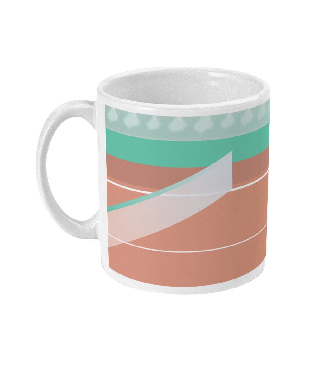 Tasse ou mug "Joueuse de Tennis" - Personnalisable