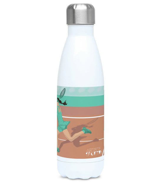 “Tennis player” insulated bottle - Customizable