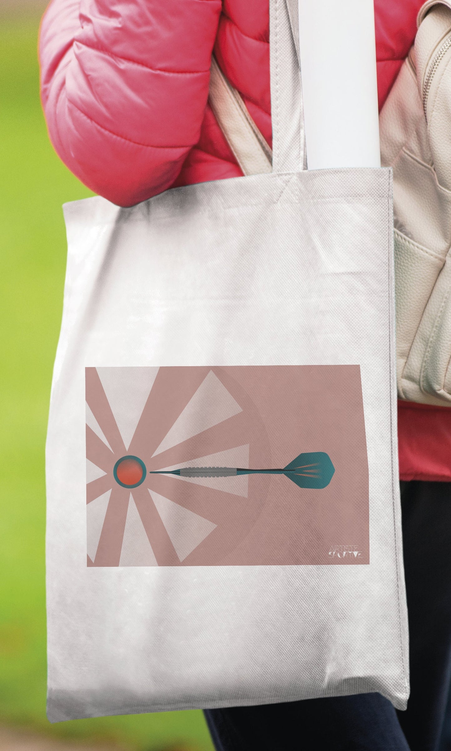 Tote bag or bag “Darts”