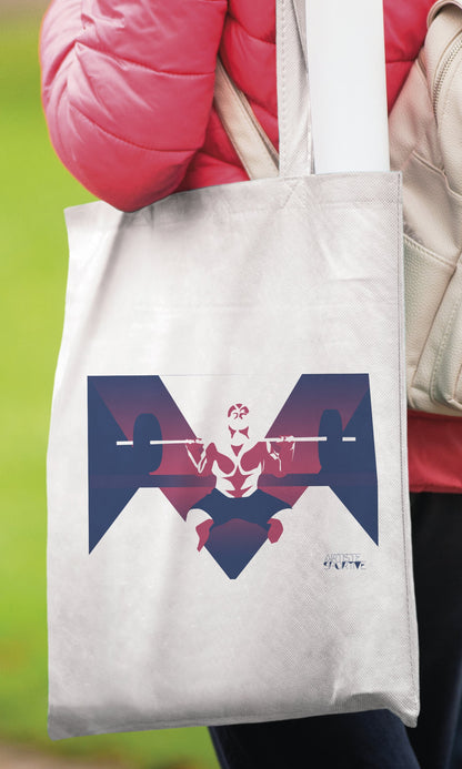 Tote bag or “men’s weightlifting” bag