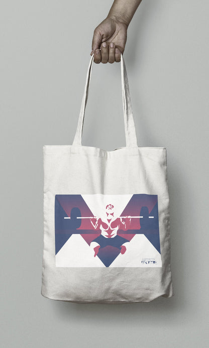 Tote bag or “men’s weightlifting” bag