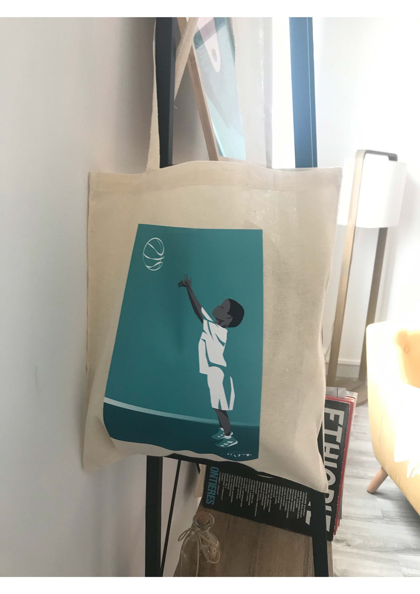 Tote bag ou sac "Basketball boy"