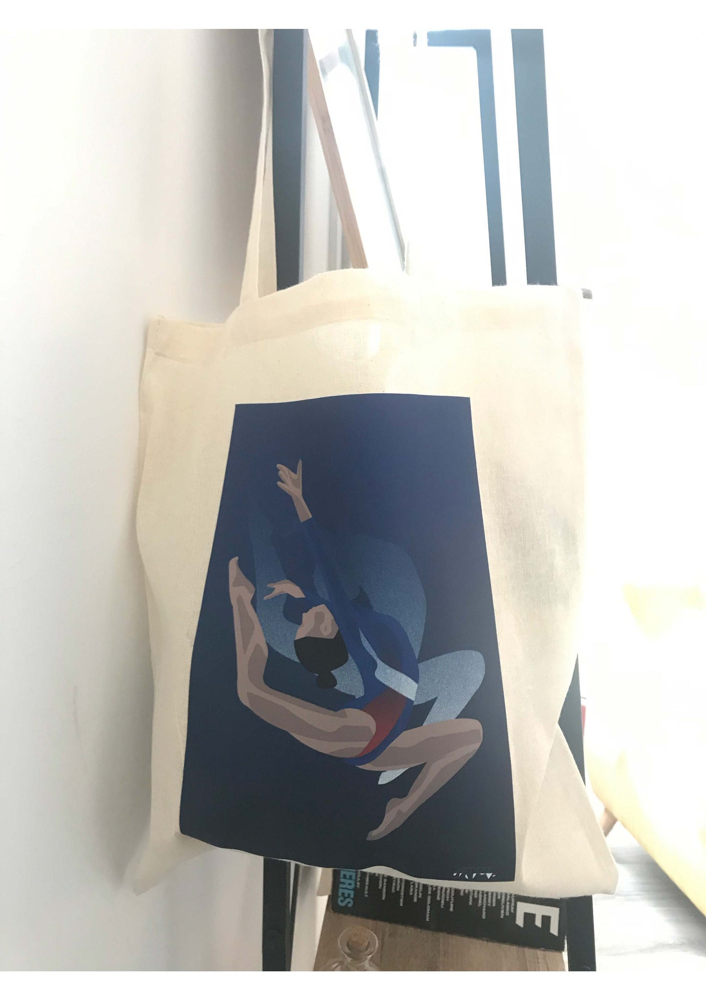 Tote bag ou sac gymnastique "Tatiana la gymnaste"