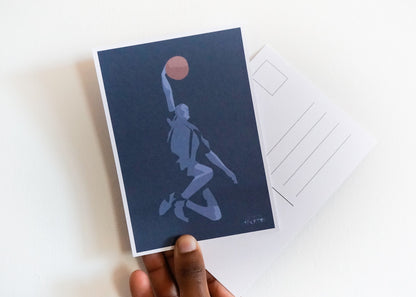 Basketball-Poster „The Dunk“