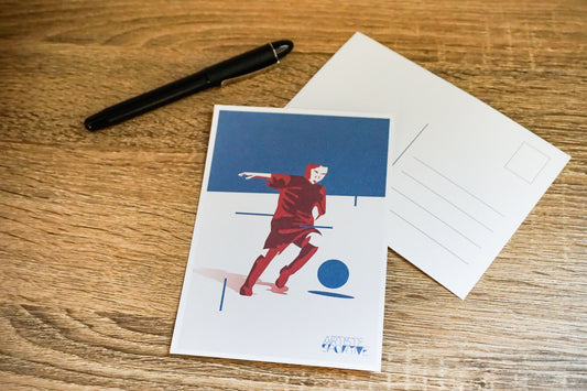 Child Football Card | Football Card | Sports Artist