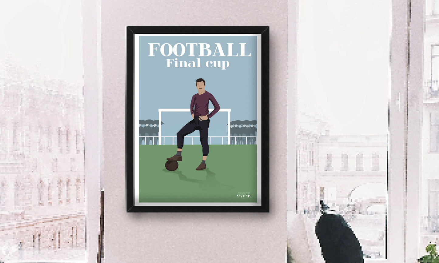 Affiche Football "The English Game"