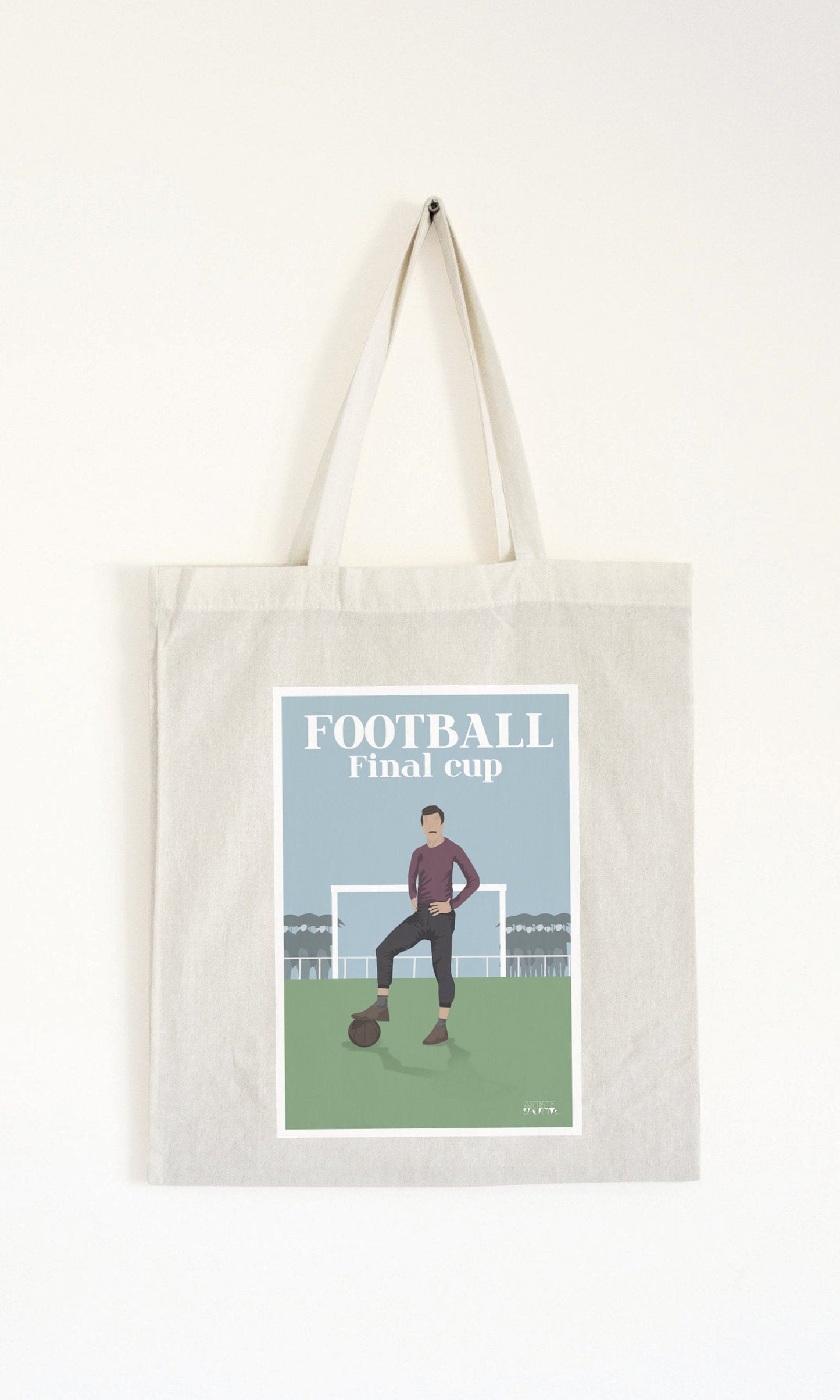 Tote bag ou sac vintage football "The English Game"