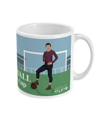 Vintage football cup or mug "The English Game" - Customizable