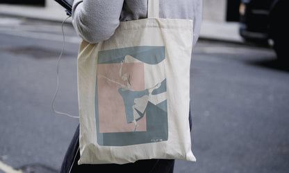 Tote bag ou sac "La danse contemporaine"