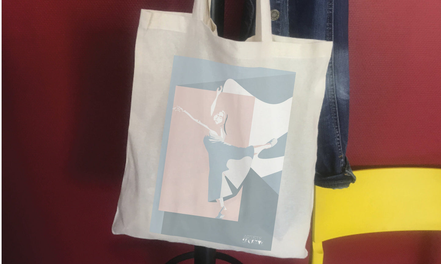 Tote bag ou sac "La danse contemporaine"