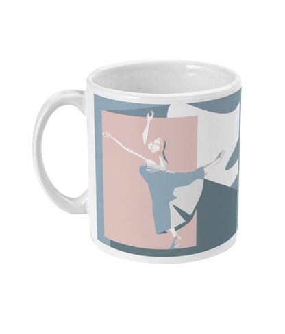 Tasse ou mug "La danse Contemporaine" - Personnalisable