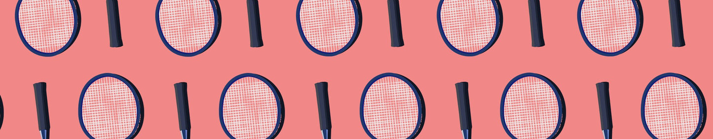 Gourde aluminium "La raquette de badminton" - Personnalisable