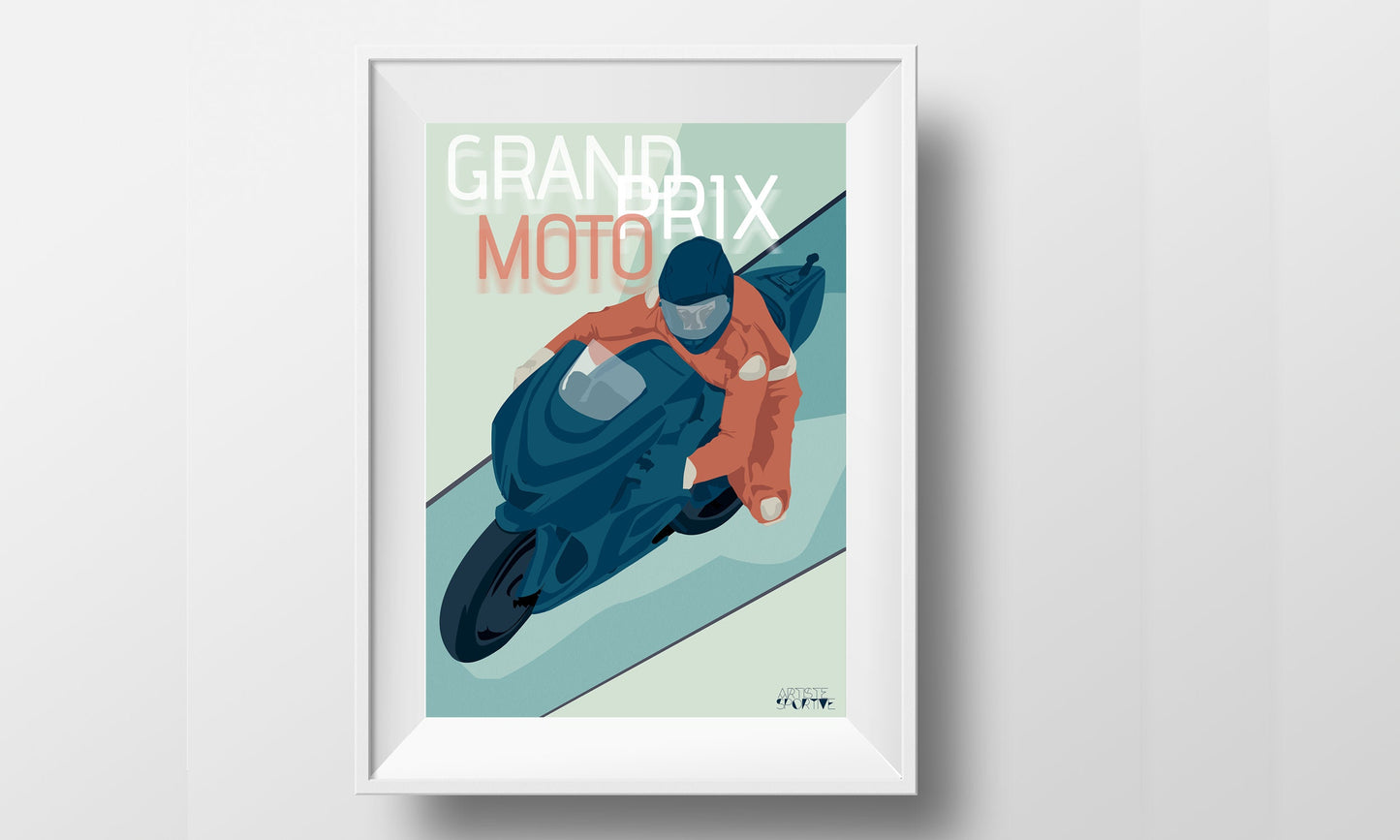 „Moto GP“-Plakat