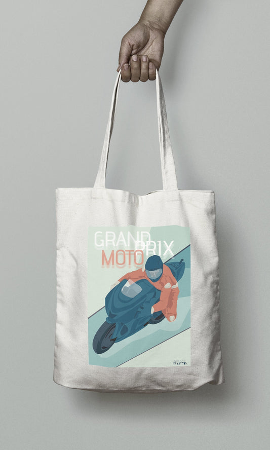 Tote bag ou sac "Moto GP"