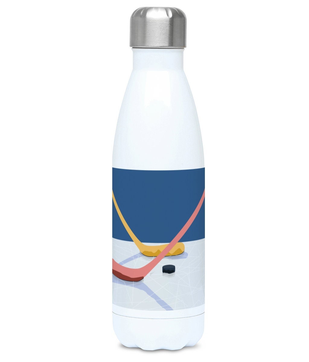 Isolierflasche „Hockey it slides“ – anpassbar