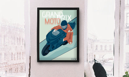 „Moto GP“-Plakat