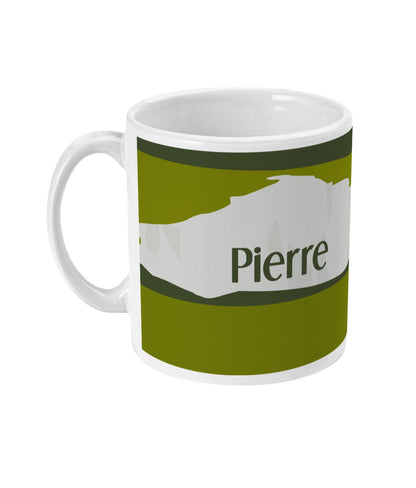 Tasse "Golf au Seven Sisters" - Personnalisable  | Tasse golf | Artiste Sportive