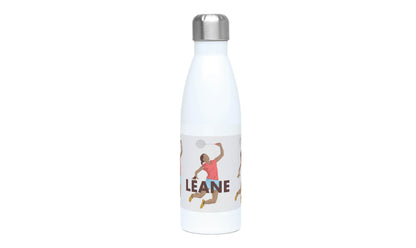 “Badminton player” insulated bottle - customizable