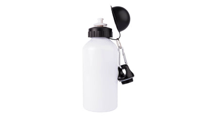 Aluminum football bottle "The two footballers" - customizable