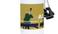 Ping Pong aluminum bottle "The table tennis player" - customizable