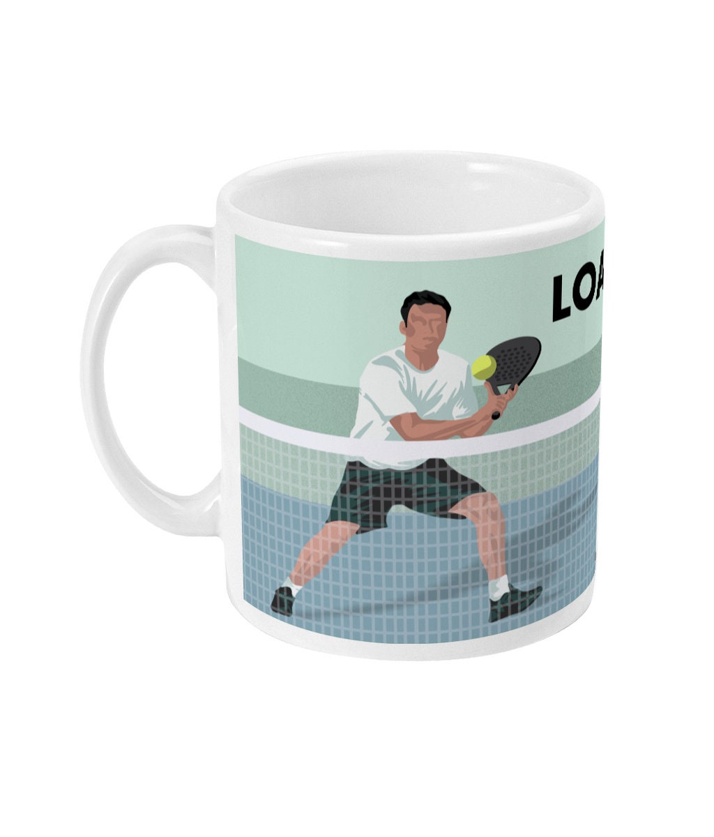 Cup or mug "Padel player" - customizable