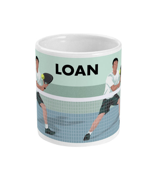 Cup or mug "Padel player" - customizable