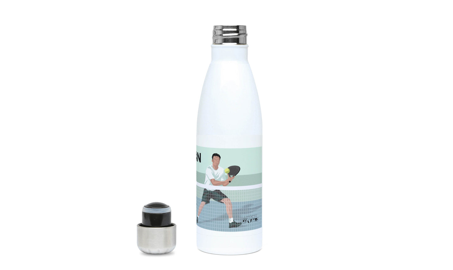 “Padel player” insulated bottle - customizable