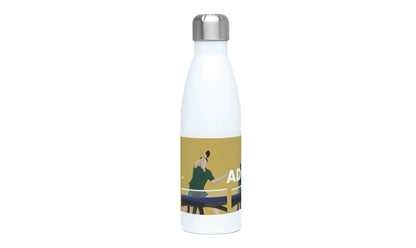 Ping Pong insulated bottle "The table tennis player" - customizable