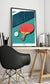 Ping-Pong-Poster „Der Tischtennisschläger“