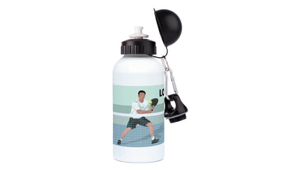 Aluminum bottle "Padel player" - customizable