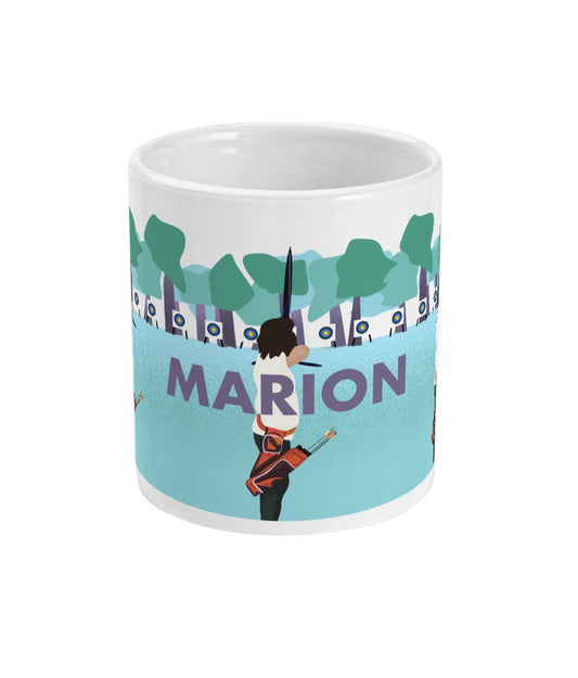 Archery cup or mug "'The archer" - customizable