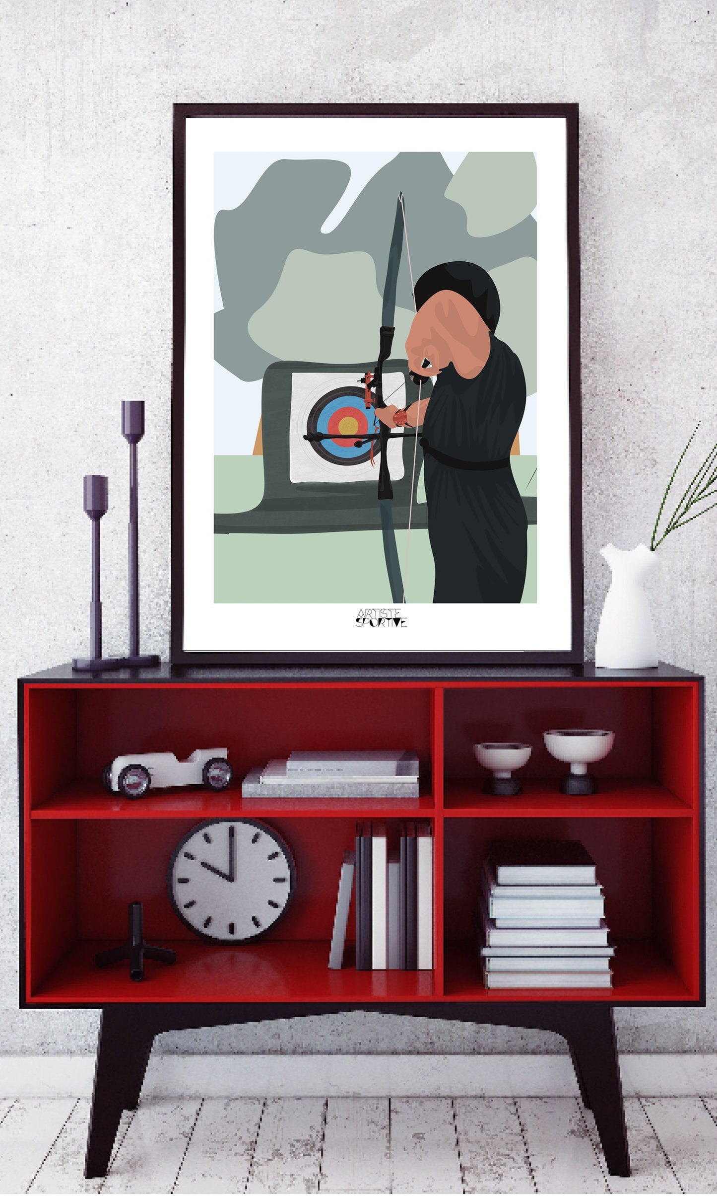 Archery poster "The archer"