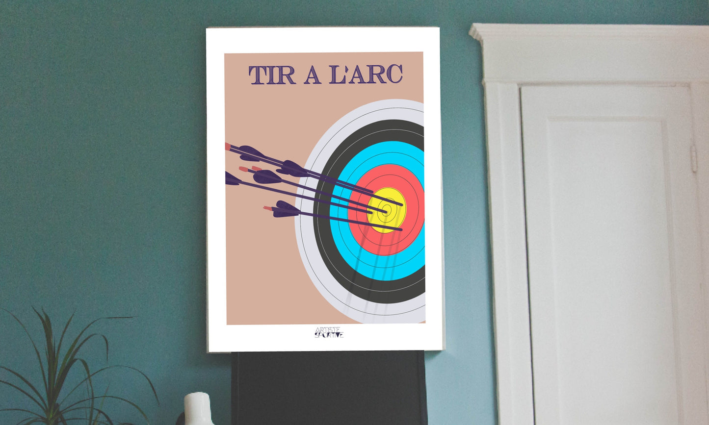 Archery poster “The target”