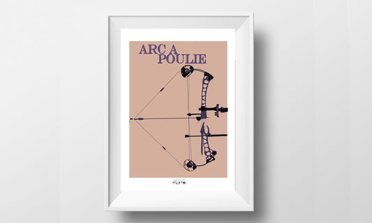 Archery poster “Compound bow”