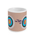 Archery cup or mug "The target" - customizable