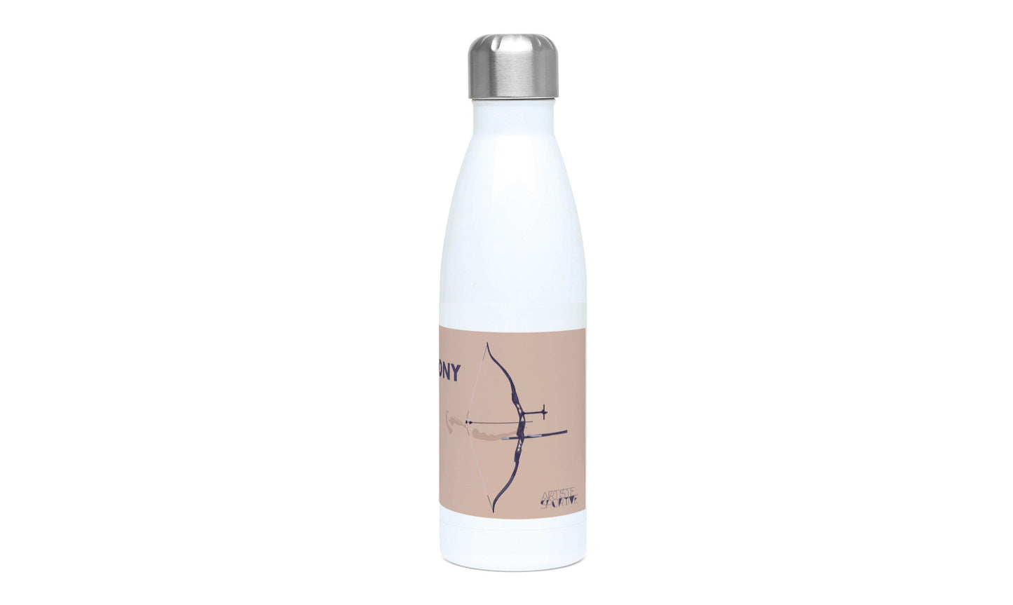 Isolierte Bogenschießen-Flasche „L'arc Classique“ – individuell anpassbar