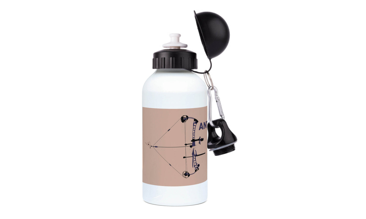 Aluminum archery bottle "The compound bow" - customizable