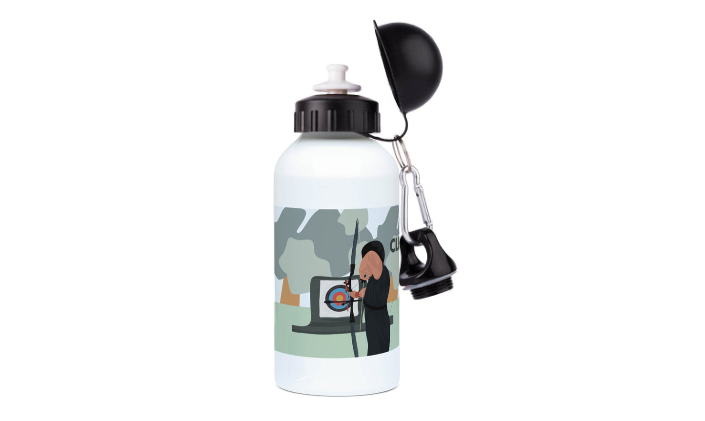 Aluminum archery bottle "The archer" - customizable