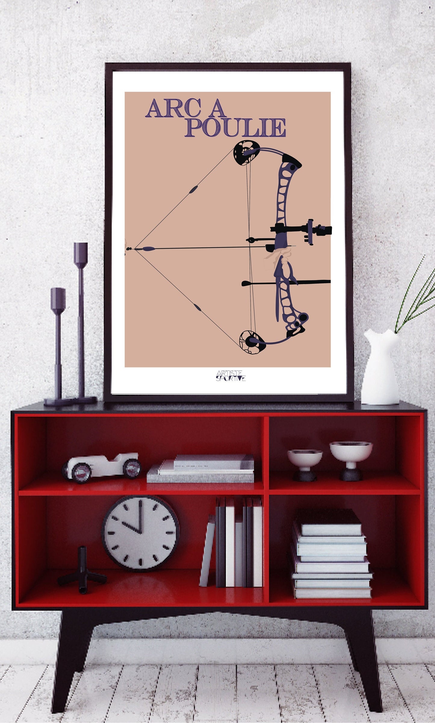 Archery poster “Compound bow”