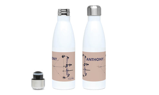 Insulated archery bottle "'The compound bow'" - customizable