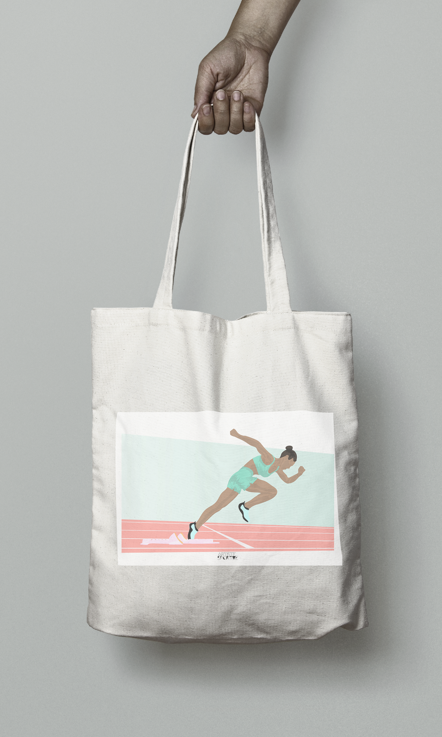 Tote bag ou sac athlétisme "sprint femme"