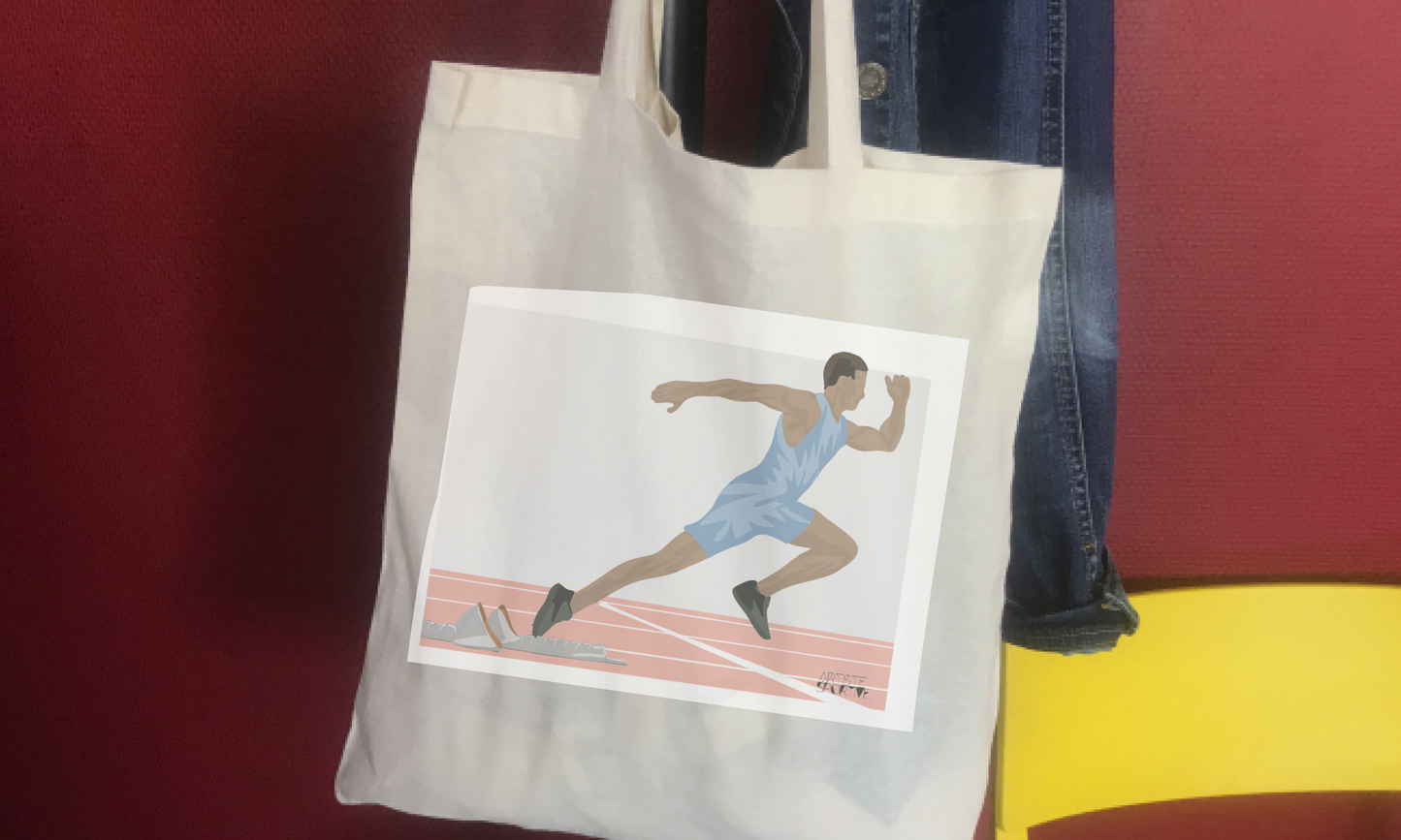 Tote bag ou sac athlétisme "sprint homme"