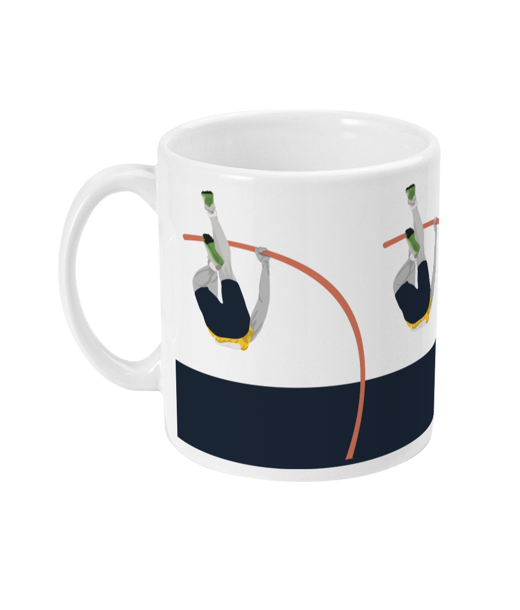 Athletics cup or mug "Pole vault" - Customizable