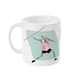 Leichtathletik-Tasse oder Becher „Men's Javelin“ - Individualisierbar